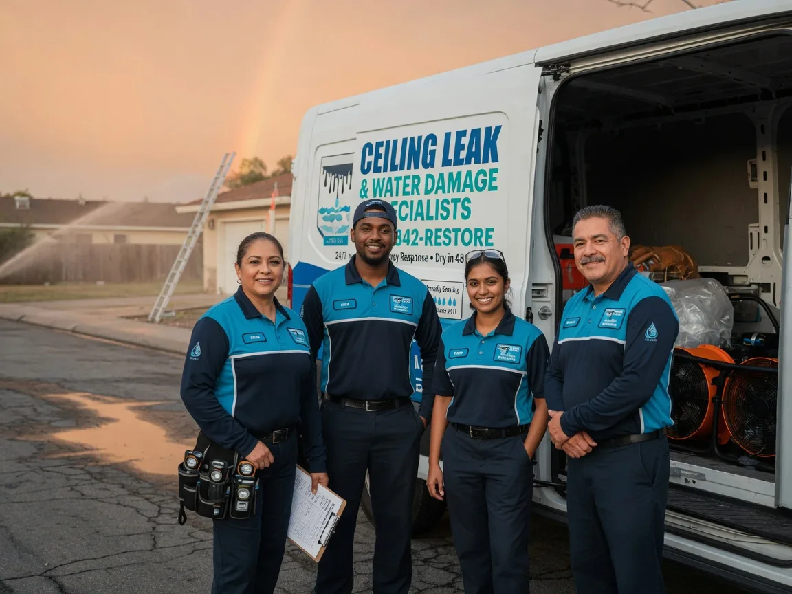 Ceiling Leak Cleanup company in Hesperia, CA