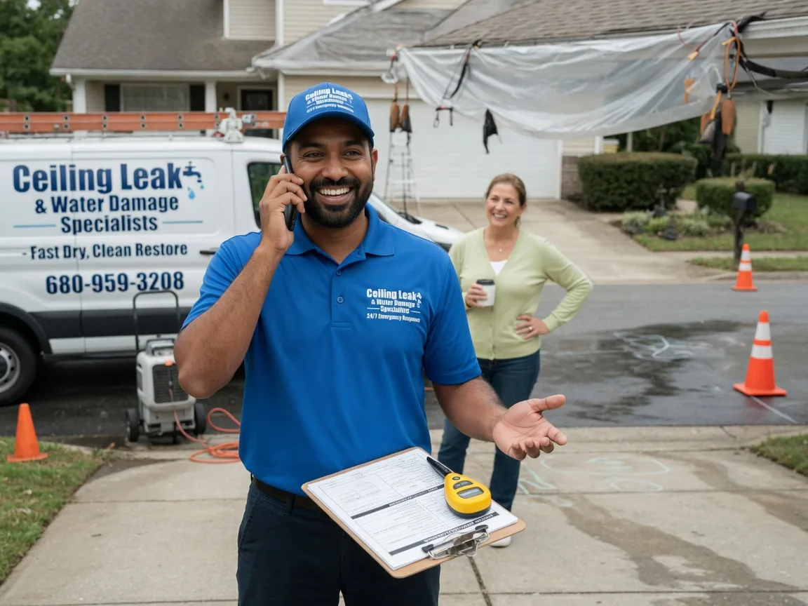 Ceiling Leak Cleanup Hesperia, CA FAQs